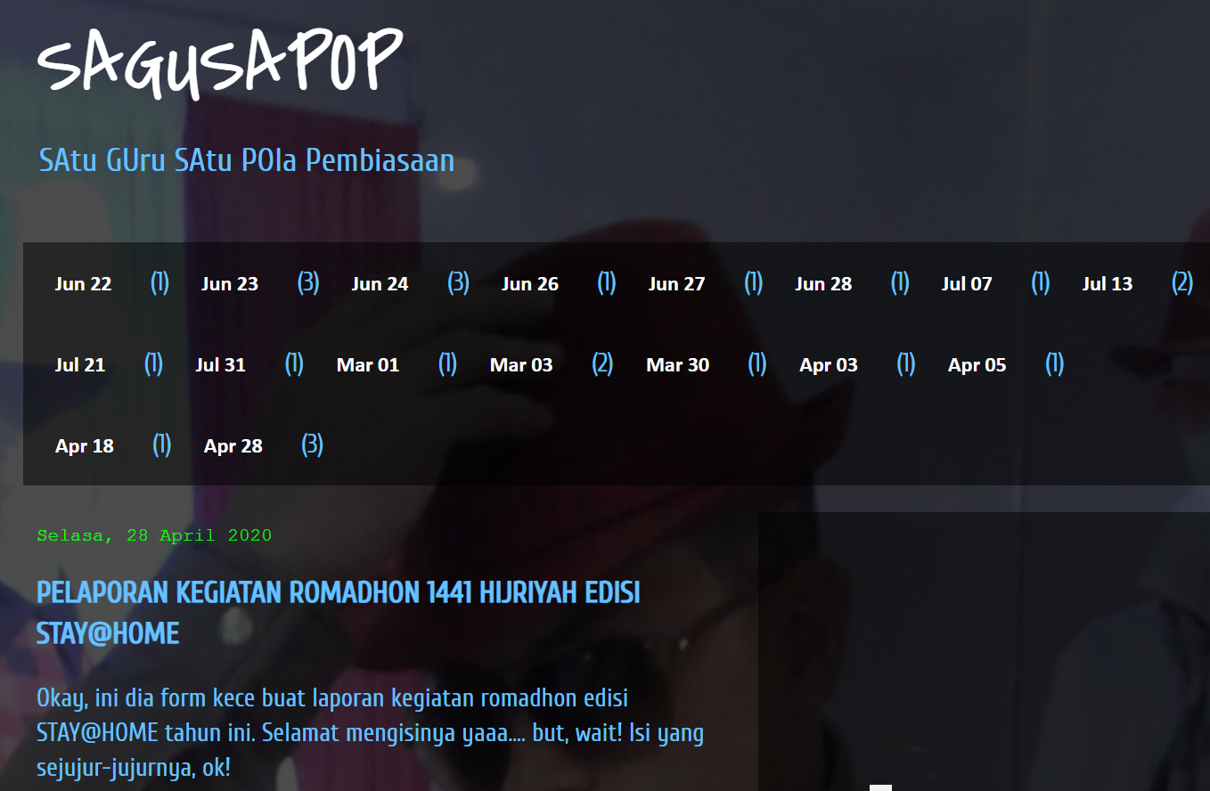 Kanal Sagusapop IGI Buat Form Pelaporan Kegiatan Ramadhan 1441 H Berbasis Google Drive