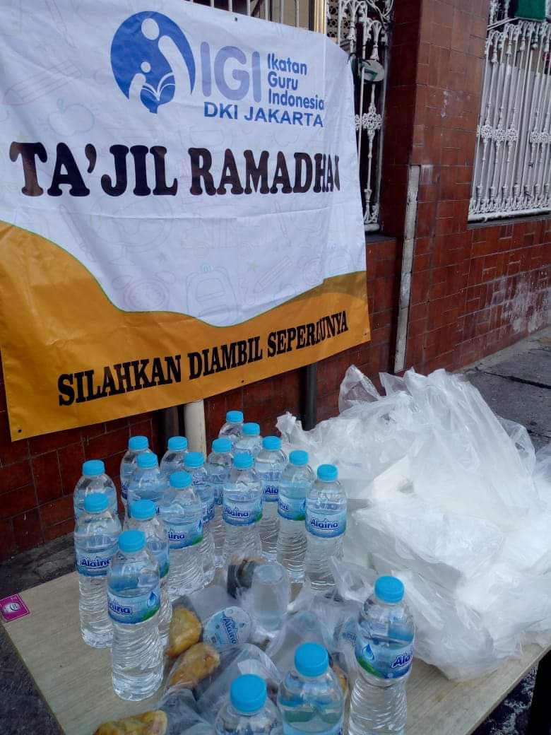 IGI DKI Bagikan Takjil Setiap Minggu Di Bulan Ramadhan