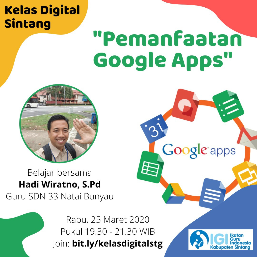 Kelas Digital IGI Sintang; "Pemanfaatan Google App"