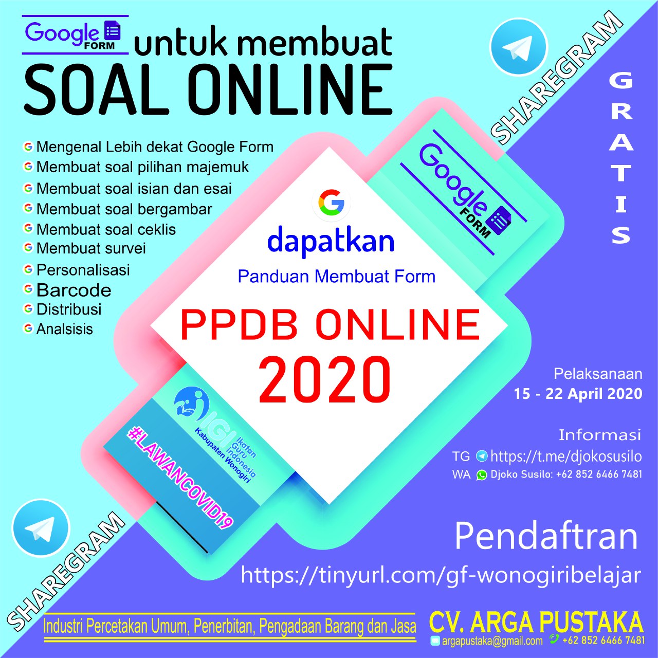 IGI Wonogiri: Membuat Soal Online
