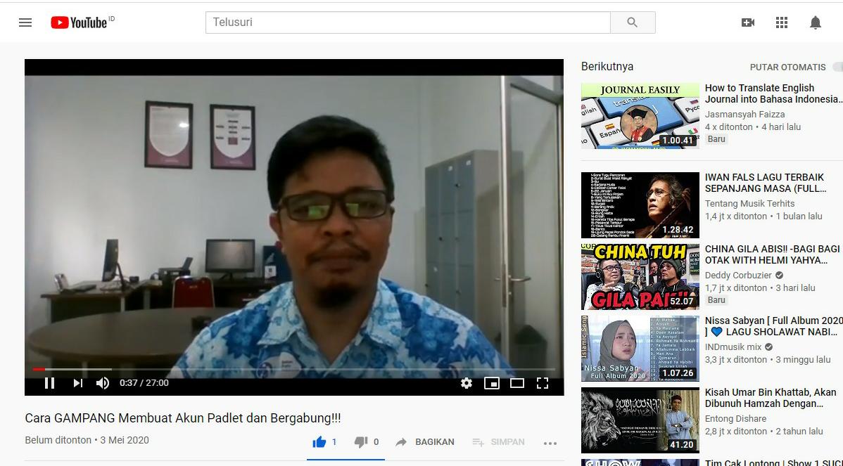 Webinar Nasional IGI Sukabumi Juga Diikuti Guru Malaysia