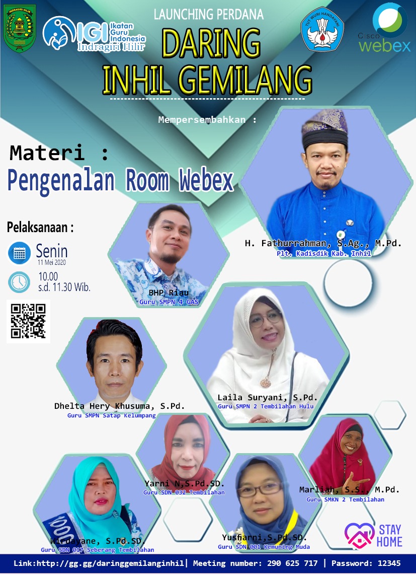 Daring IGI Inhil Gemilang Edisi 1: "Pengenalan Room Webex"