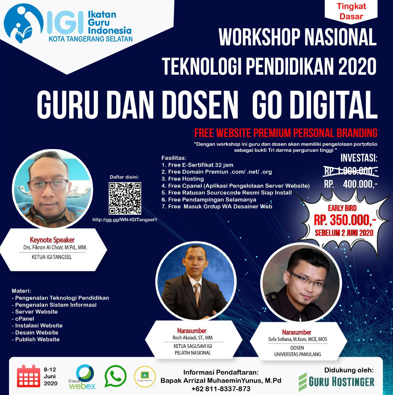 IGI Kota Tangsel; "Mendesain Website Tingkat Dasar"