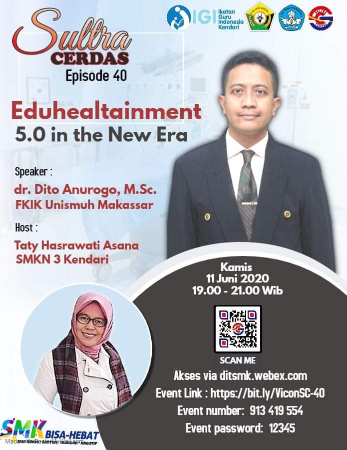 Sultra Cerdas: EDUHEALTHTAINMENT 5.0 IN THE NEW ERA