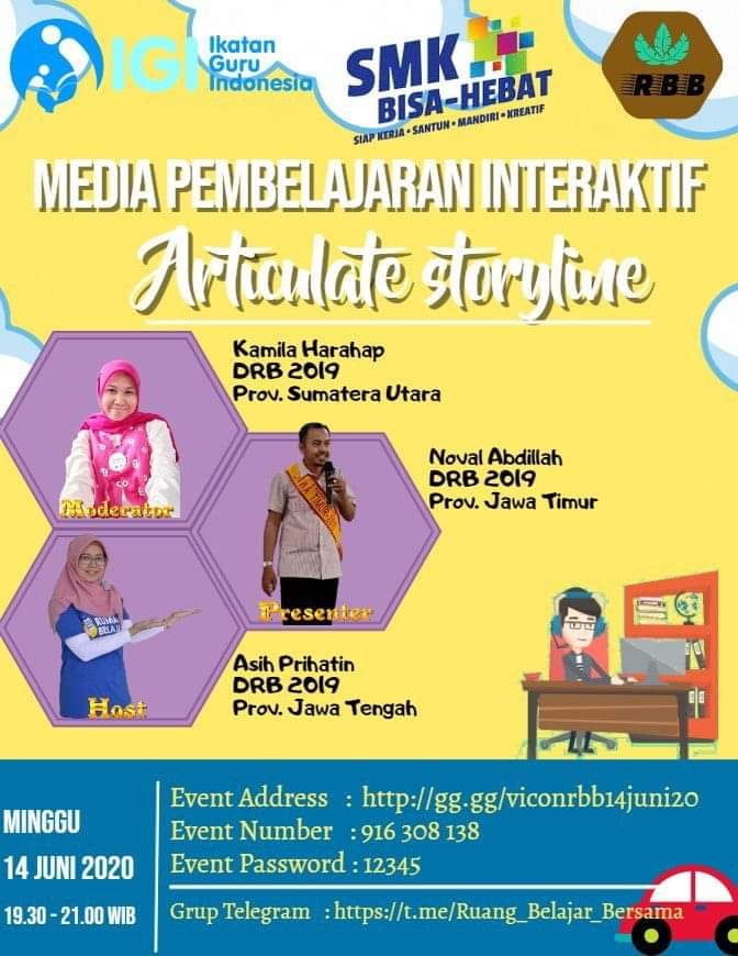 Ruang Belajar Bersama: Media Pembelajaran Articulate Storyline