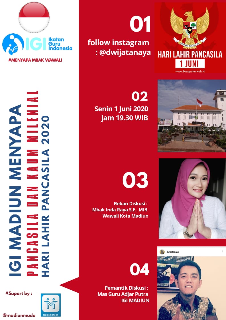 IGI Madiun Menyapa; "Pancasila Dan Kaum Milenial"