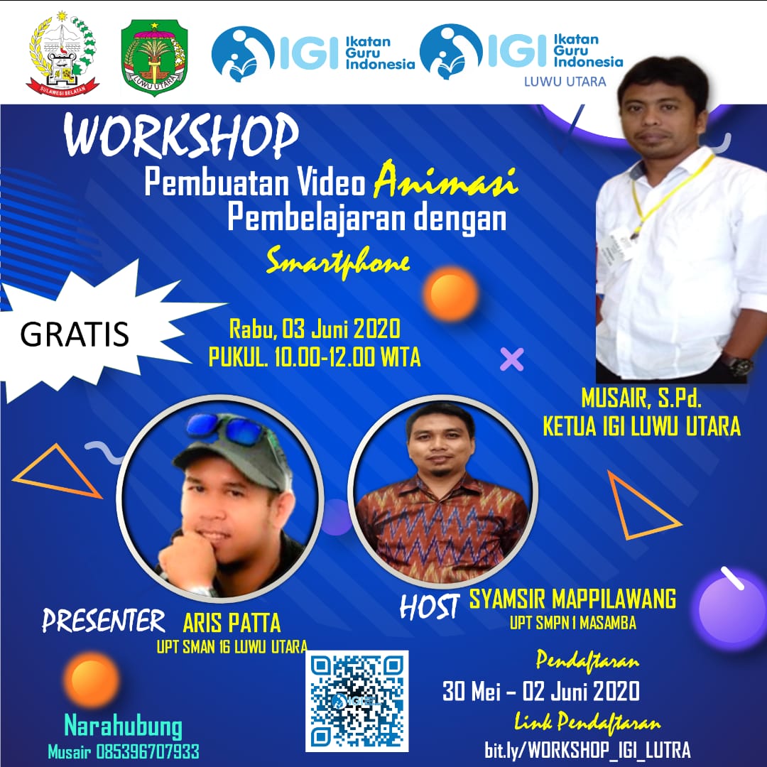 IGI Luwu Utara Sukses Gelar Workshop Online Kedua Di Masa Pandemi
