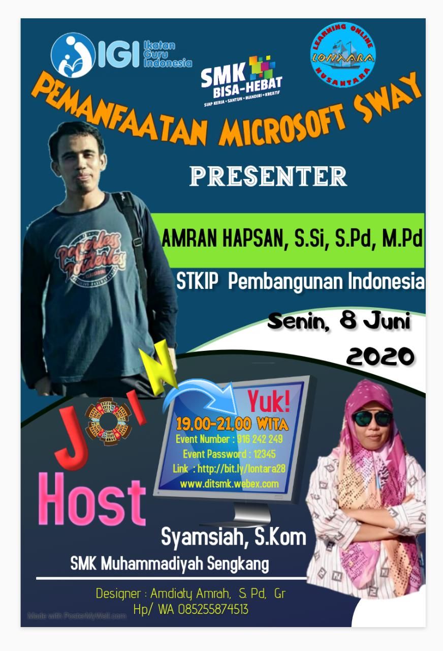 Lontara Ed.28; "Pemanfaatan Microsoft Sway"