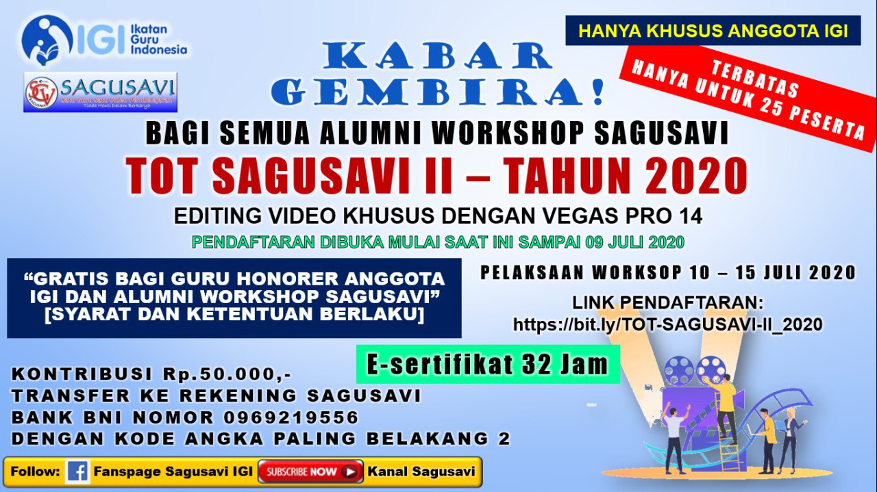 TOT Sagusavi II Tahun 2020