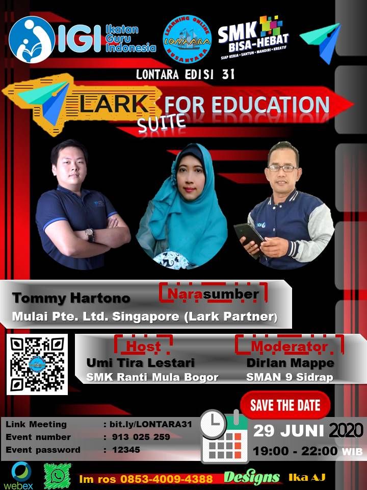 Lontara Edisi 31: Lark Suite For Education