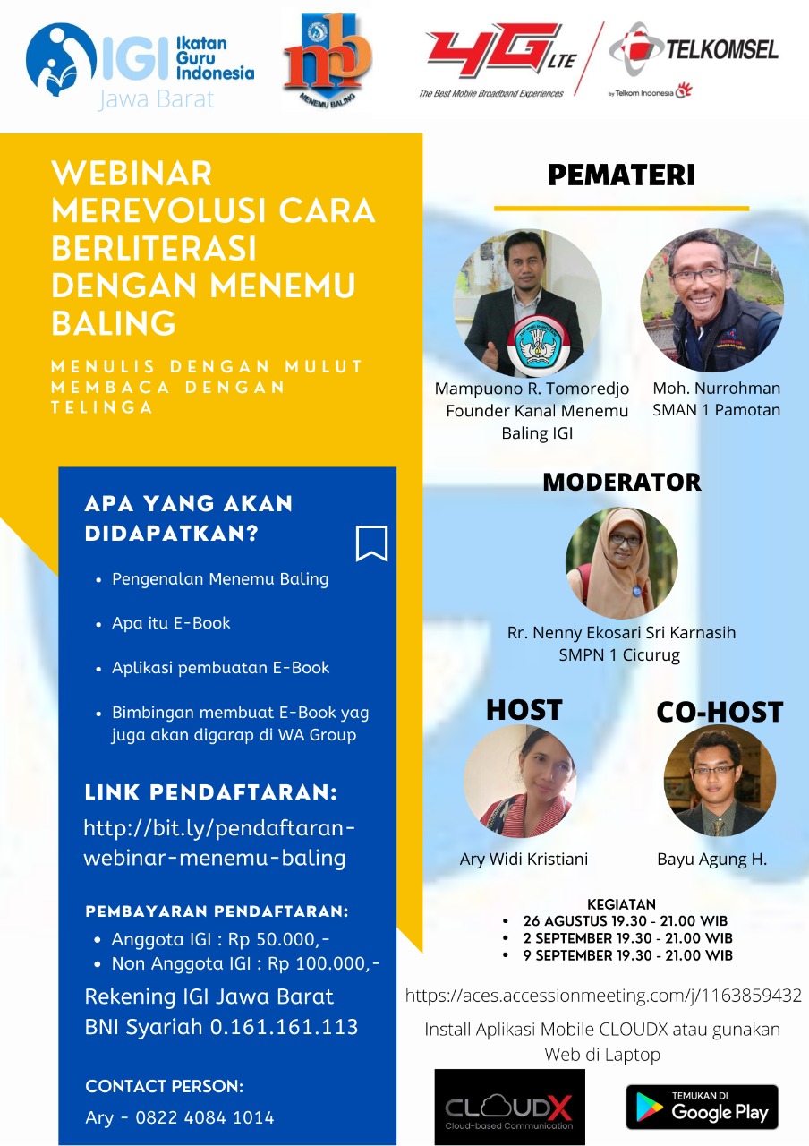 Merevolusi CaraÂ Berliterasi dengan Menemu Baling