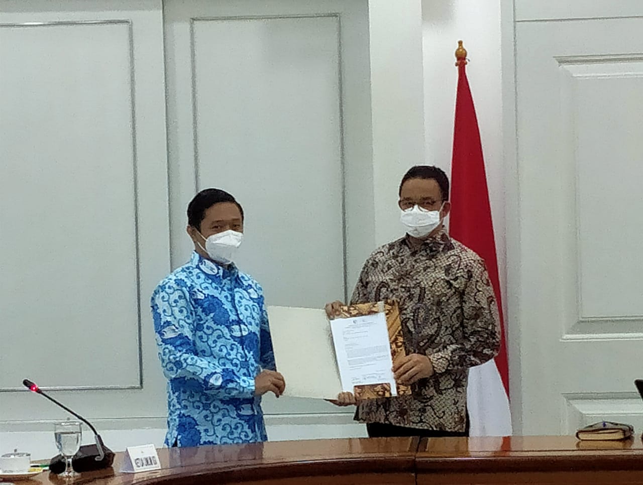 AUDIENSI GUBERNUR JAKARTA ANIES BASWEDAN - Sebuah Bukti Nyata Kepemimpinan Transformasional