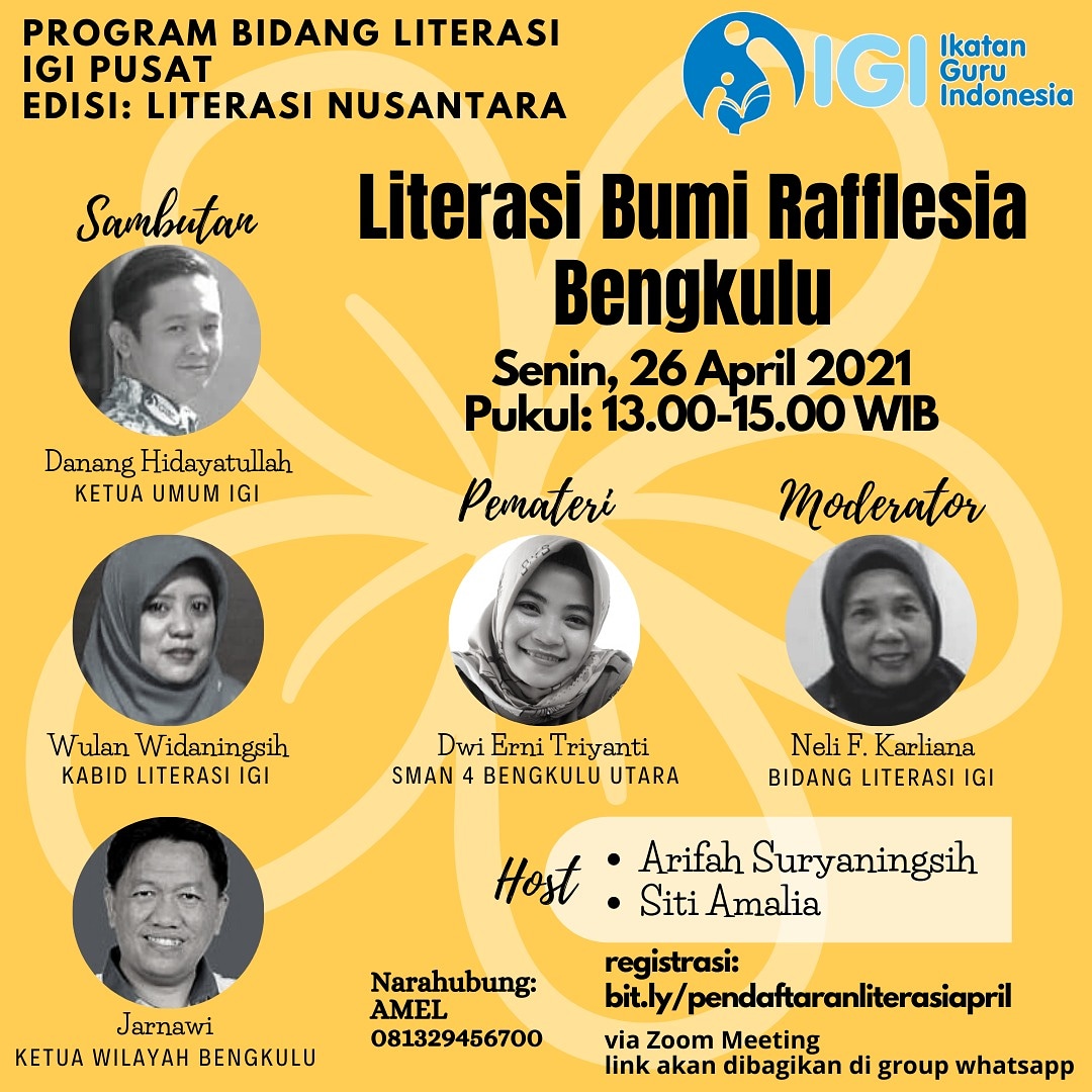 LITERASI NUSANTARA DI BUMI RAFFLESIA