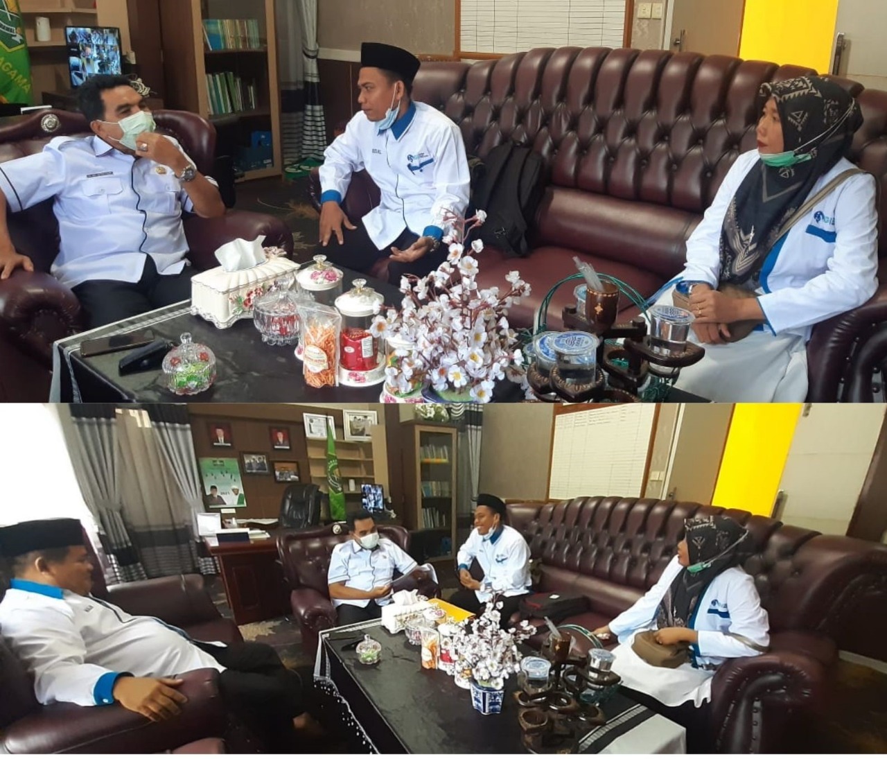 Pengurus IGI Sarolangun bersilaturrahim dengan Kepala Kantor Kemenag Sarolangun