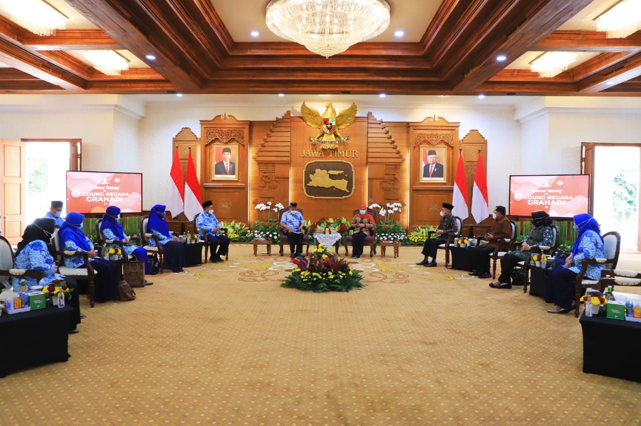 TERIMA AUDIENSI IGI, INI PESAN GUBERNUR JAWA TIMUR