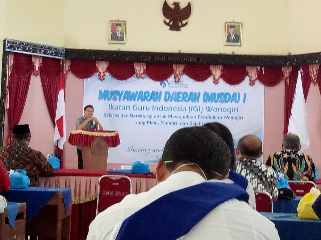 Musda 1 IGI Wonogiri sukses Regenerasi