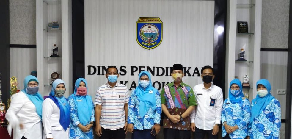 IGI OKU AUDIENSI BERSAMA KADISDIK OKU