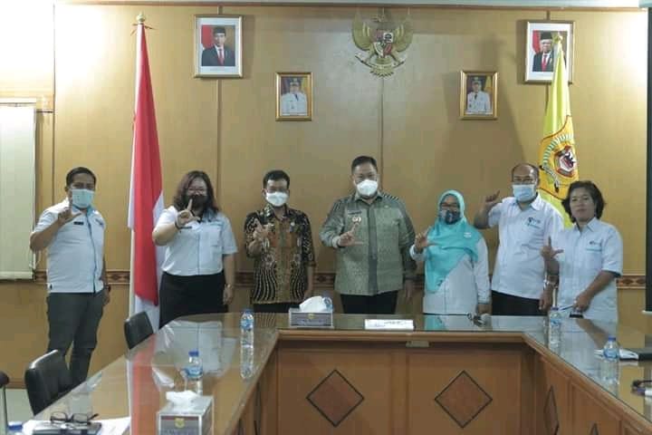 AUDIENSI IGI KABUPATEN DAIRI KEPADA BUPATI DAIRI