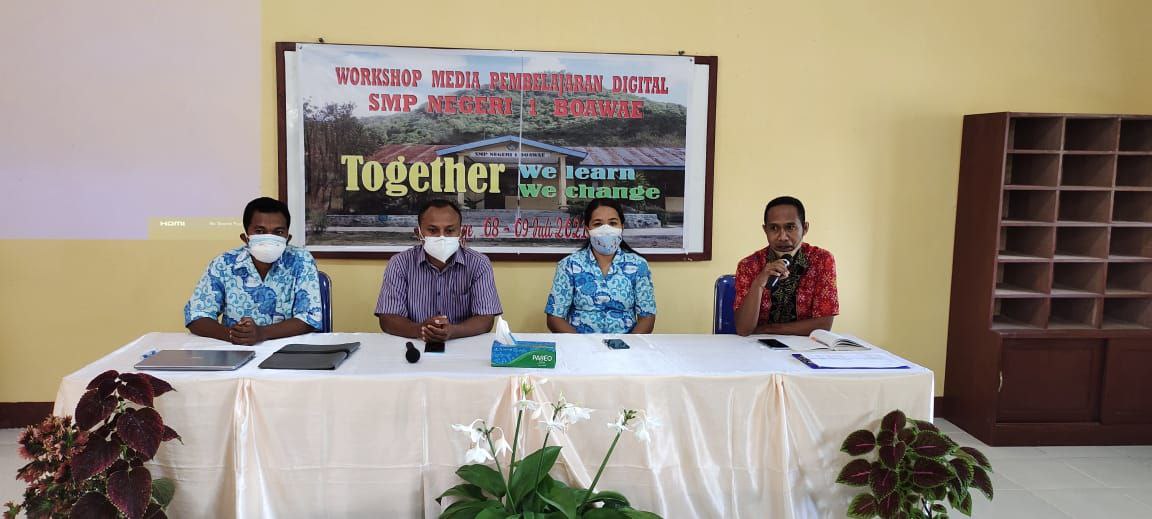 Spensa Boawae Kab. Nagekeo Gandeng IGI Daerah Flores Timur Selenggarakan Workshop Media Pembelajaran Digital