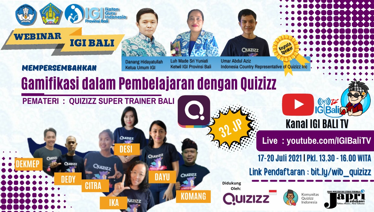 Tamu Tak Terduga dalam Pembukaan WIB Quizizz di IGI Bali
