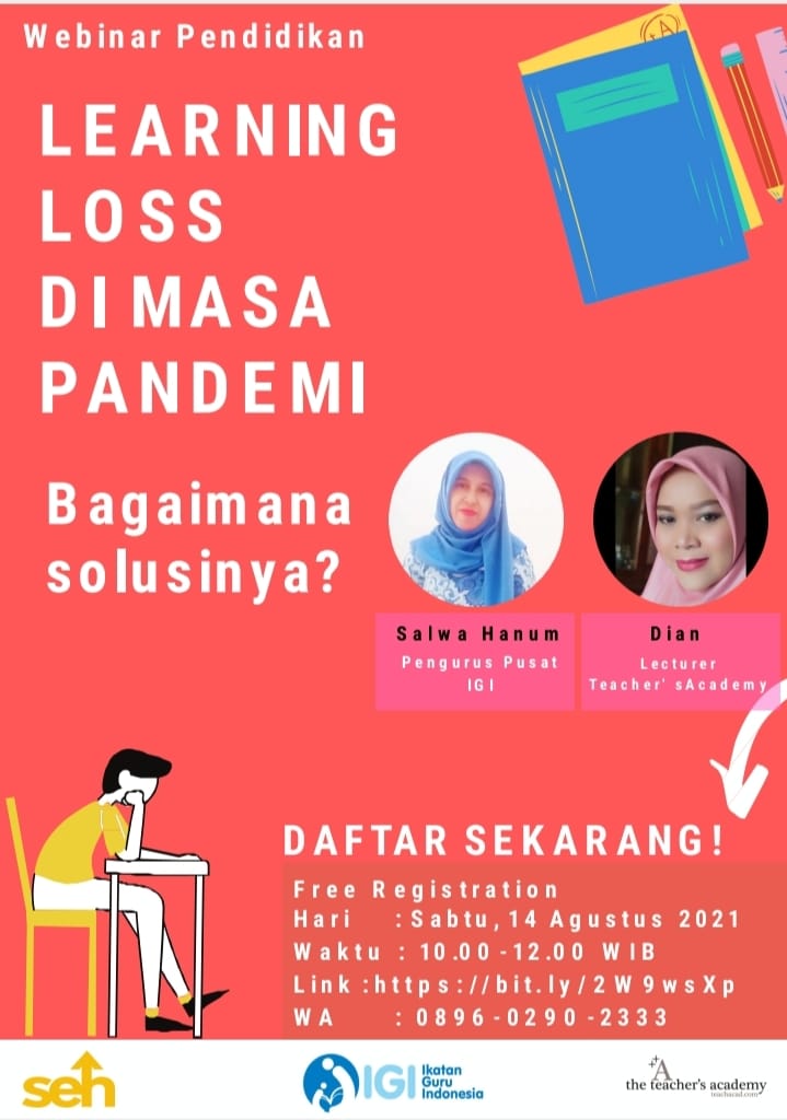 "LEARNING LOSS DI MASA PANDEMI" Bagaimana Solusinya?