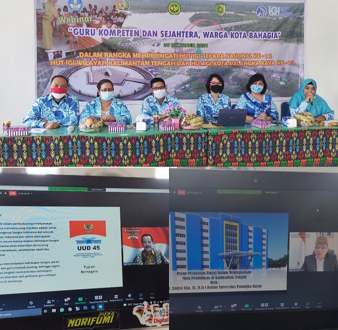 HUT ke-12, IGI Wilayah Kalteng dan Palangka Raya Gelar Webinar