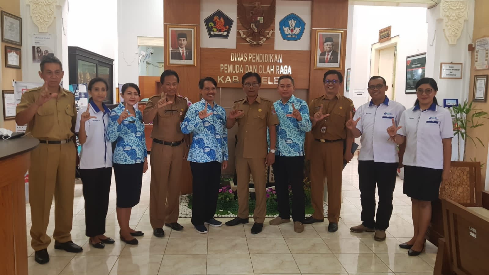 KADISDIKPORA TERIMA AUDENSI IKATAN GURU INDONESIA KABUPATEN BULELELNG