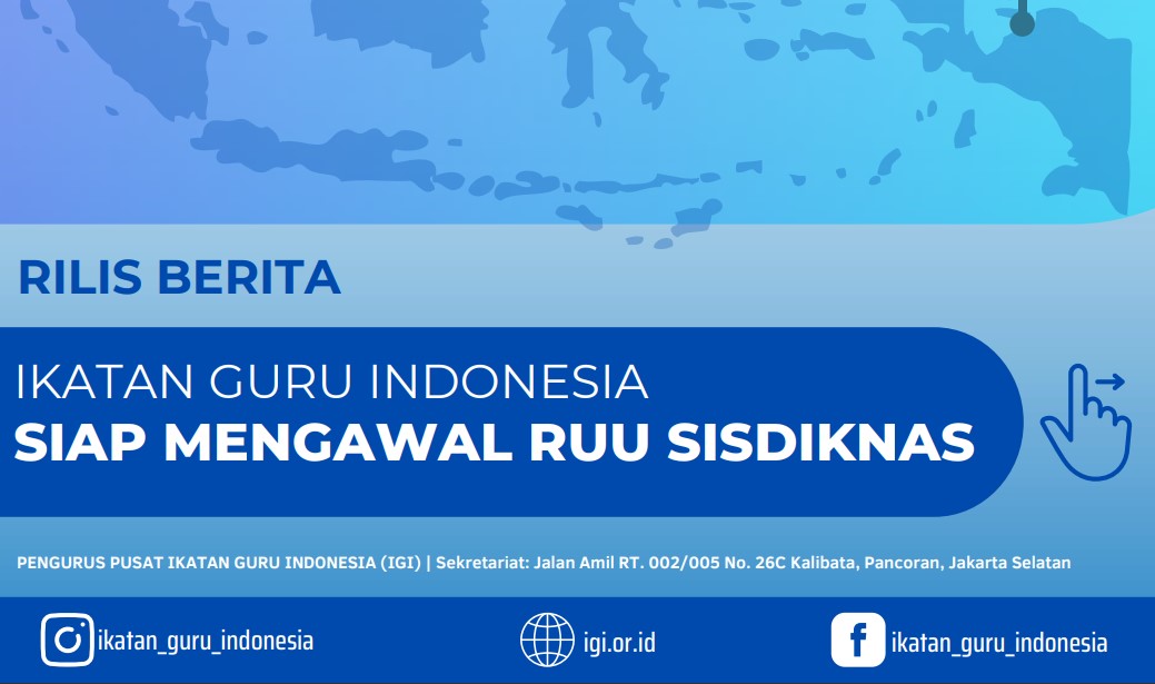 IGI SIAP MENGAWAL RUU SISDIKNAS
