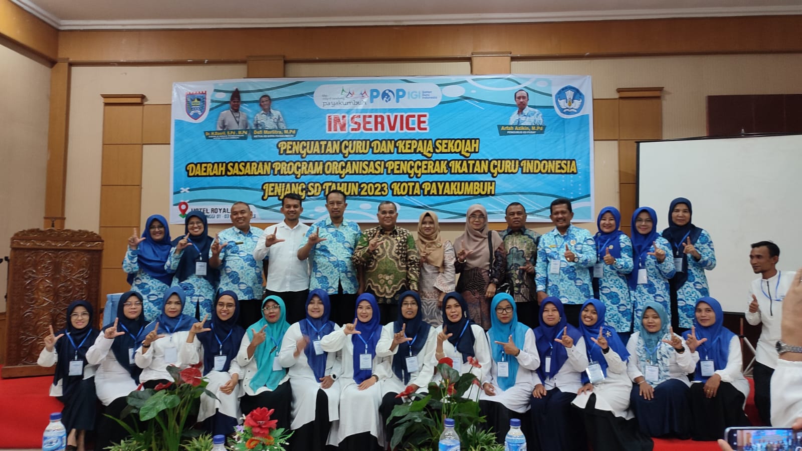 Penguatan Guru dan Kepala Sekolah SD oleh IGI Payakumbuh