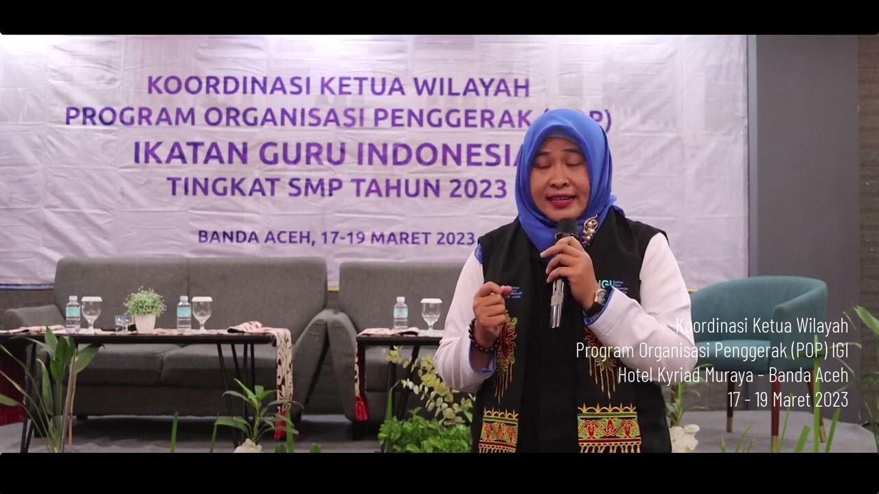 Tentang Materi Pelatihan POP IGI - Hibatun Wafiroh (Sekjen IGI 1)