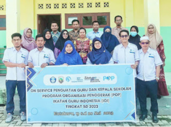 IGI Kabupaten Kotabaru : On Service Penguatan Guru dan Kepala Sekolah
