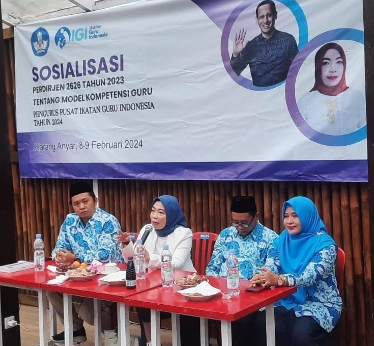DIRJEN GTK HADIRI SOSIALISASI PERDIRJEN 2626/2023 BERSAMA IGI