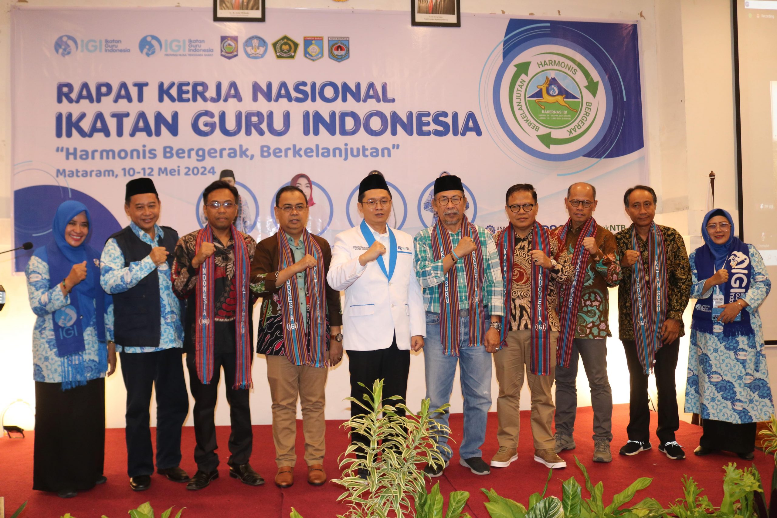 Dirjen GTK Kemendikbudristek RI Membuka Rakernas IGI