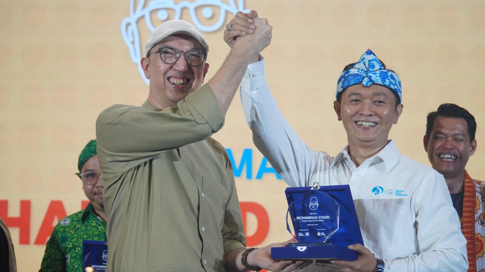Ketum IGI Terima Penghargaan Mohammad Syafei Award pada Puncak Temu Pendidik Nusantara (TPN) XI di Jakarta