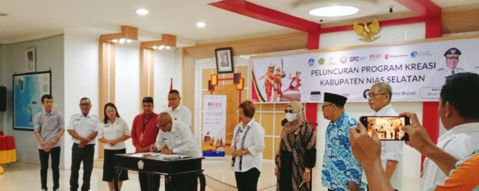 Save The Children Luncurkan Program Kreasi di Kabupaten Nias Selatan