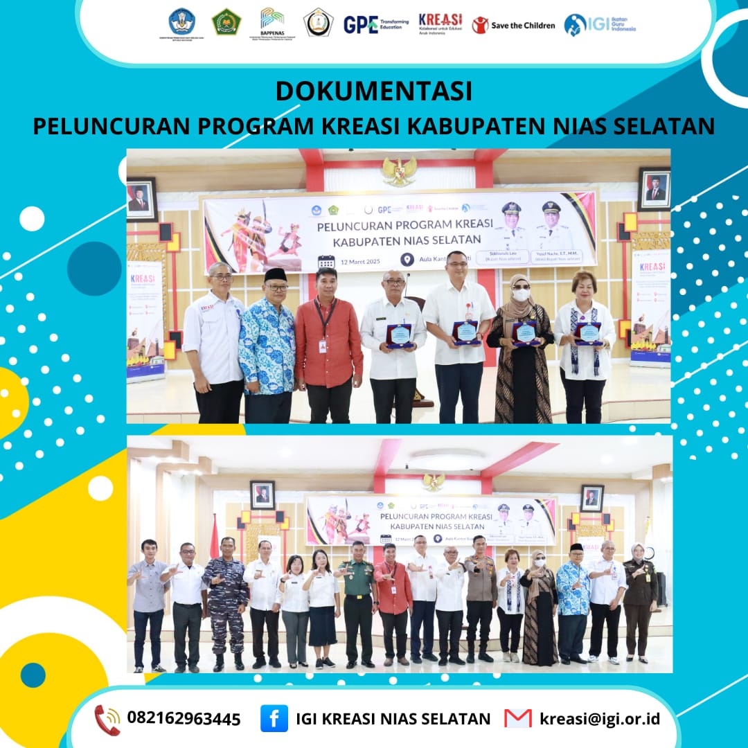 Peluncuran Program KREASI, Kolaborasi untuk Edukasi Anak Indonesia