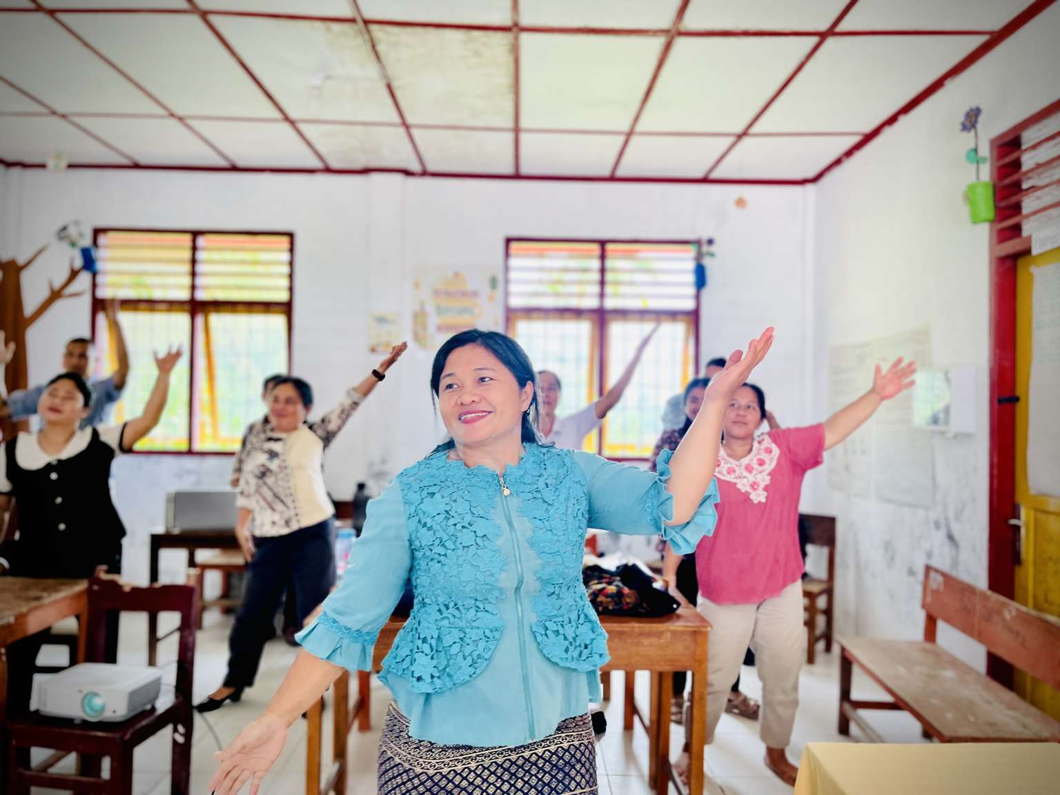 Cerita Melvin yang Fasilitasi IHT di KKG Nias Selatan
