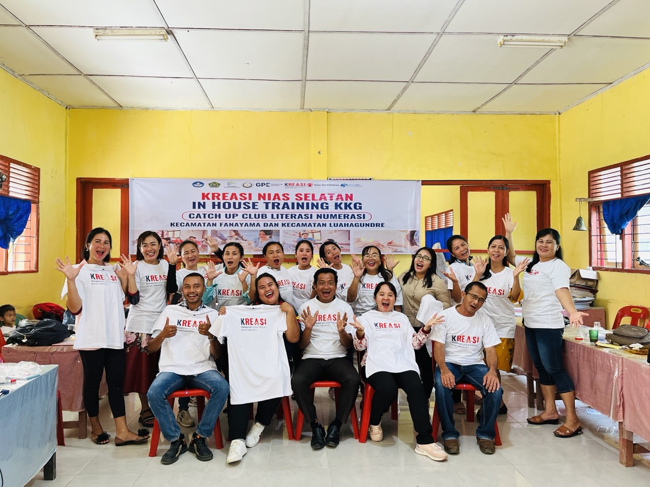 Pengimbasan KKG Catch Up Club Sukses Digelar di Sekolah Sasaran KREASI Nias Selatan