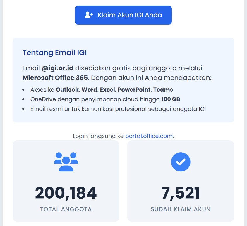 Panduan Resmi Klaim Akun IGI &amp; Aktivasi Canva Pendidikan untuk Anggota IGI