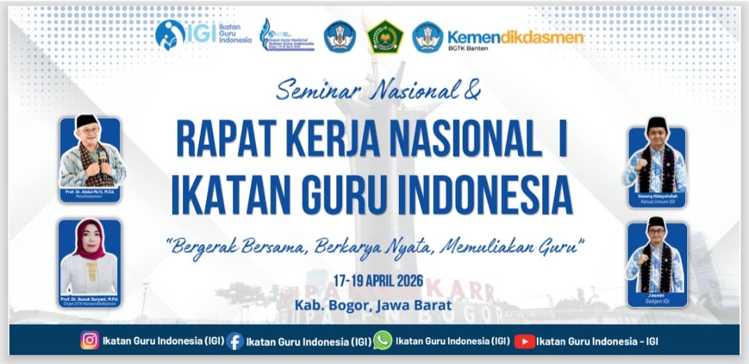 RAKERNAS IGI TAHUN 2026 SUKSES DIGELAR SECARA LURING DI BOGOR