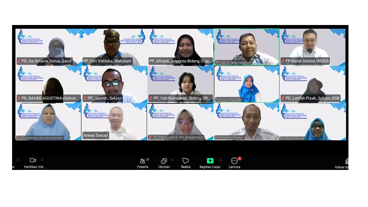 Rakernas IGI 2026 Hari Kedua (Daring) Sukses Terlaksana: Fokus pada Program dan Kebijakan Organisasi