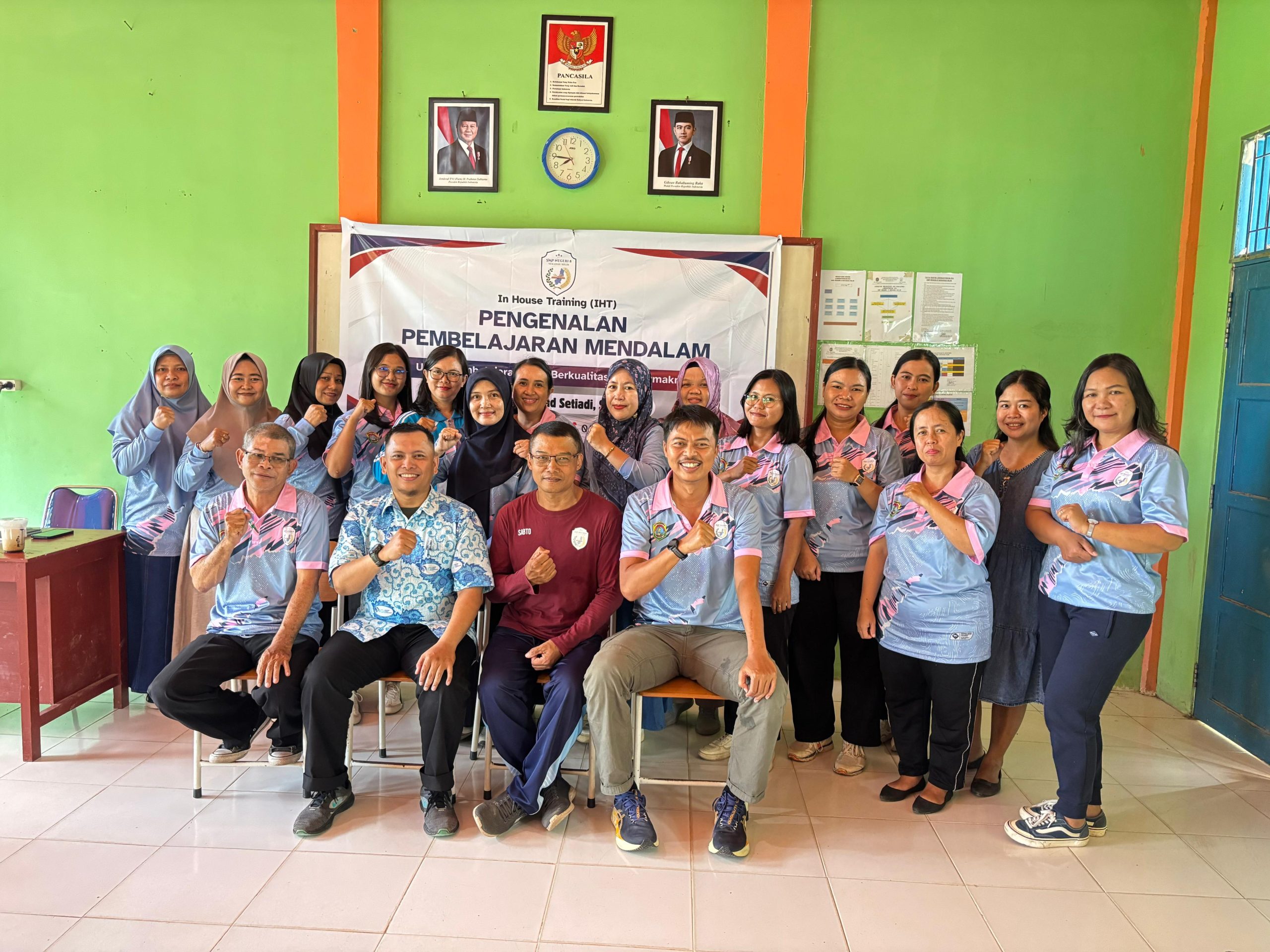 Tingkatkan Kompetensi Guru, SMPN 8 Sekadau Hilir Selenggarakan IHT Pembelajaran Mendalam Bersama IGI Sekadau